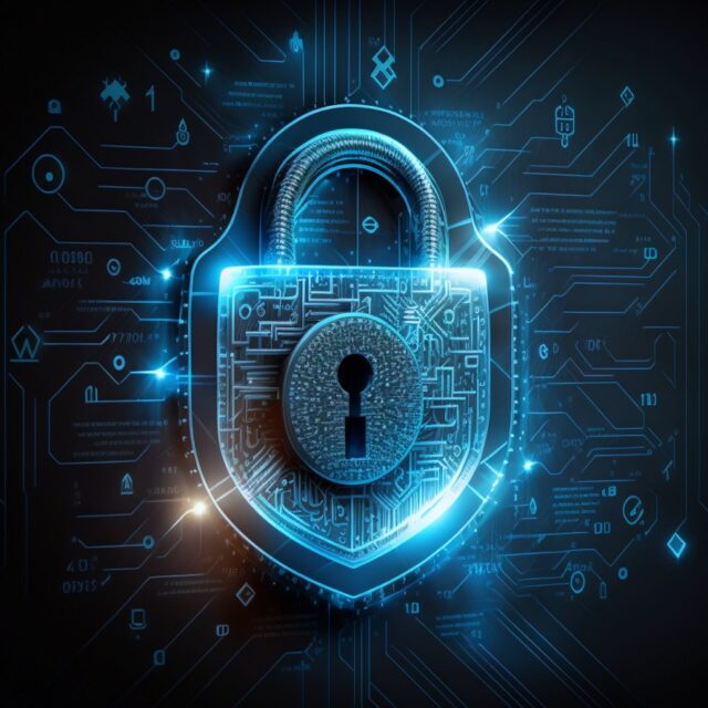 Padlock image representing cyber threat intelligence